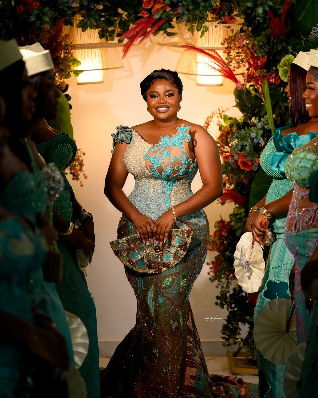 Kente bridal ensemble by Gillz GH